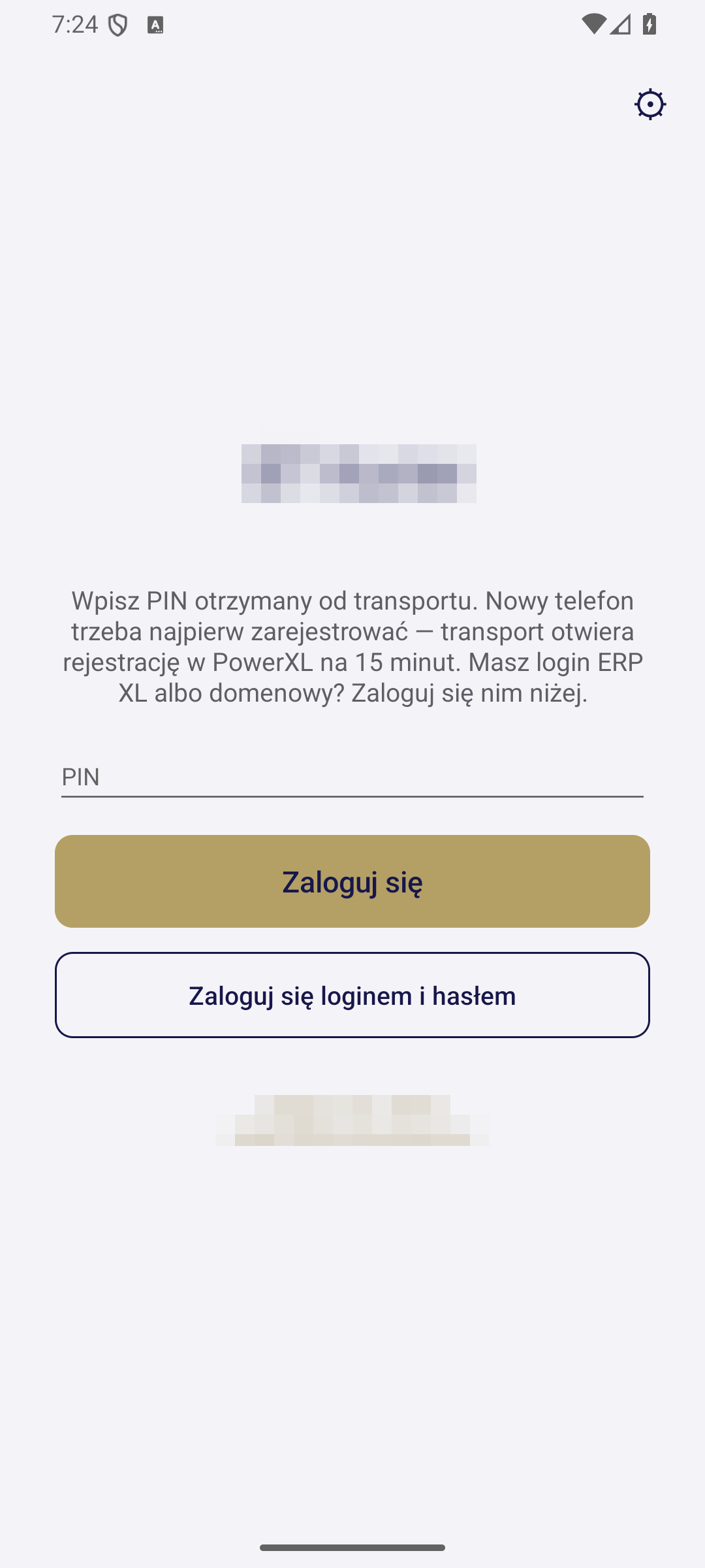 Logowanie: sześciocyfrowy PIN od transportu albo przycisk „Zaloguj się loginem i hasłem” na nowym telefonie